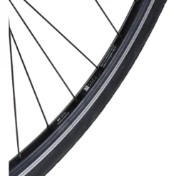 M Part Hybrid Rim Brake Rear Wheel/Tyre Bundle Black 700c 135mm QR