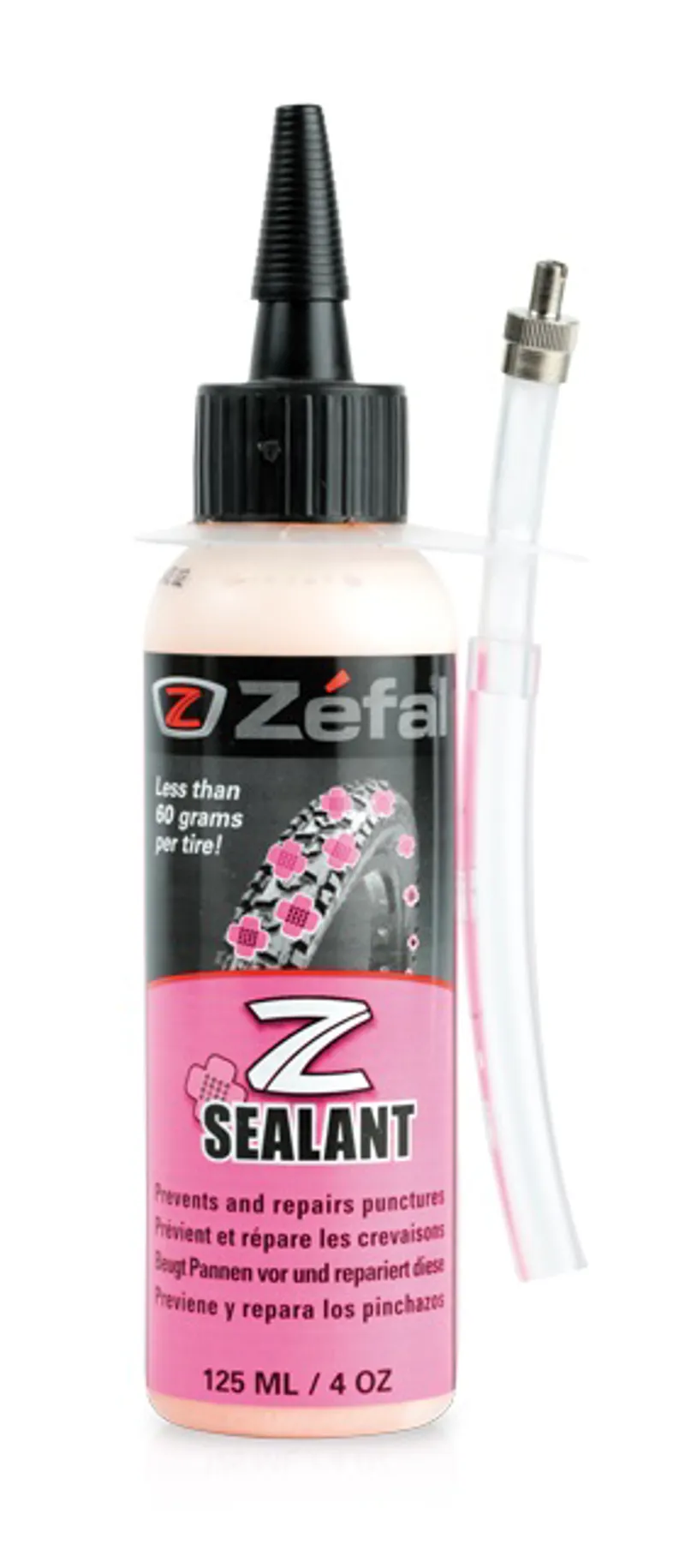 Zefal Z-Sealant Tyre Sealant - 1ltr Bottle +Syringe